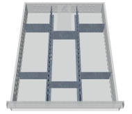 Metalowa przegródka do szuflad 113A