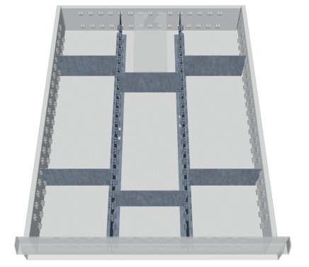 Metalowa przegródka do szuflad 113A