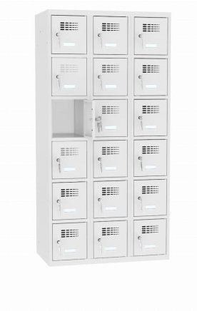 Szafka BHP pracownicza metalowa MSus 336 szer. 900 mm - 2