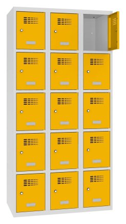 Szafka pracownicza BHP metalowa Sus 335 W, szerokość 900 mm - 3