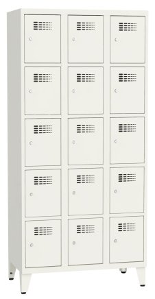 Szafka pracownicza BHP metalowa Sus 335 W, szerokość 900 mm - 7