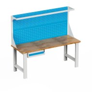 Stół warsztatowy z tablicą narzędziową i kontenerkiem EN_1211_FP