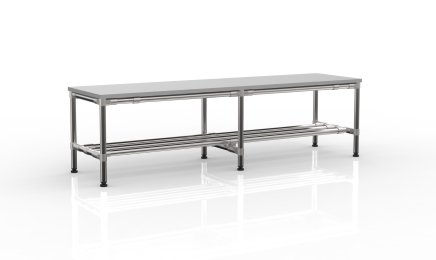 Ławka do szatni - szerokość 1500 mm 21101904 - 4