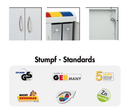 Pojemnik do segregacji odpadów TD 4 - 3