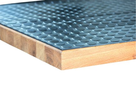 Blaty robocze z gumą o wymiarach 1500 / 2000 x 750 mm - 2