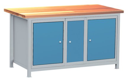 Stół warsztatowy z kontenerkami, zestaw DPJ 105