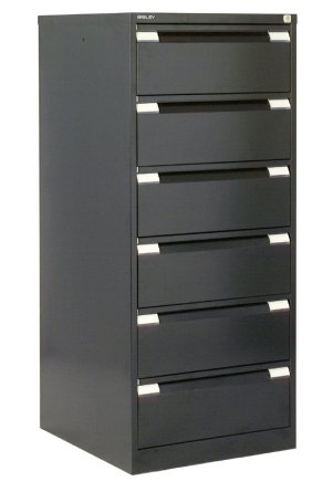 Szafa kartotekowa metalowa z szufladami Bisley BCF96