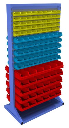 Stacjonarne panele dwustronne z dużym wyposażeniem (6 modeli)