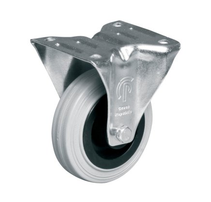 Koła gumowe szare o średnicy 100, 125, 160 lub 200 mm - 1