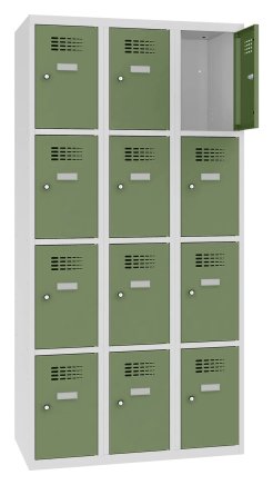 Szafka BHP pracownicza metalowa Sus 334 szer. 900 mm - 4