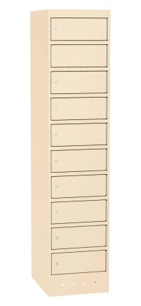 Szafka na laptopy SZNL 4110 - 10 przegródek z instalacją elektryczną - 5