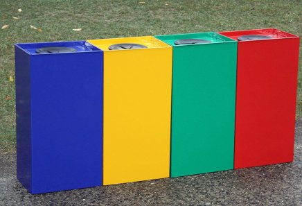 Kosz do segregacji odpadów 100L 1041 - 2