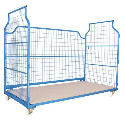 Kontener mobilny z 3 ścianami z siatki Universal Corlette® uc-240.599