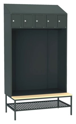 Zestaw szatniowy szafa otwarta Szos (różne warianty) - 4