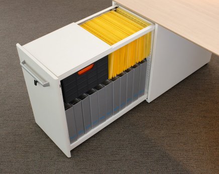 Kontenerek biurowy "Tower" BTW2ZFS - 3