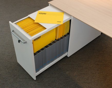 Kontenerek biurowy "Tower" BTW2ZFS - 1