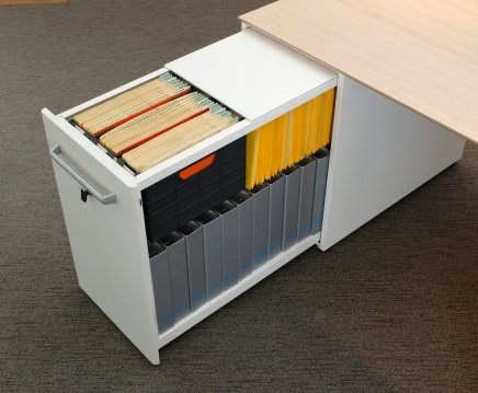 Kontenerek biurowy "Tower" BTW2ZFS - 2