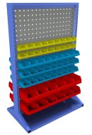 Stacjonarny panel dwustronny z wyposażeniem PSZ_22_A_VAR_4