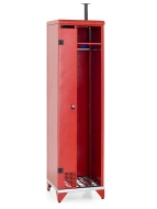 Szafka strażacka IPA + stopki z poziomowaniem