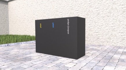 Kosz do segregacji odpadów Steel - 2