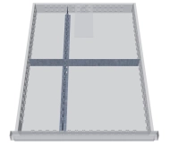 Metalowa przegródka do szuflad 115A