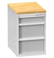 Blat drewniany do szafek szufladowych POLAK typ ZD 27 x 36D