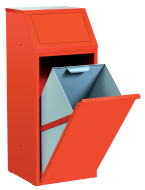 Kosz na śmieci 70L typu KOS 1258