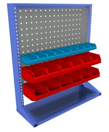 Panel stacjonarny jednostronny z wyposażeniem PSZ_11_A_VAR_5