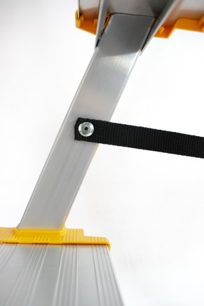 Drabina aluminiowa trzystopniowa (łącznie z platformą) DR-AL-D3-MAX (3 modeli) - 4