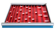 Zestaw przegródek plastikowych 130A