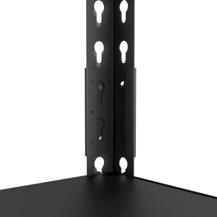 Metalowy, bezśrubowy regał półkowy REG_8060183_B - 4