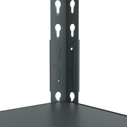 Metalowy bezśrubowy regał półkowy REG_9050183_G - 5