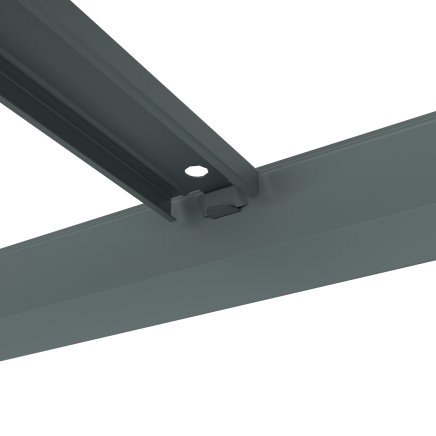 Metalowy bezśrubowy regał półkowy REG_9060183_G - 3