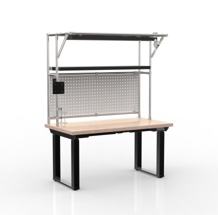 Elektronicznie regulowany stół warsztatowy z tablicą narzędziową 24111933 - 4