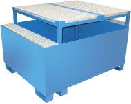 Odpływ o dużej pojemności ze stojakiem i rusztem, typ 2017