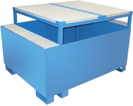 Odpływ o dużej pojemności ze stojakiem i rusztem, typ 2017