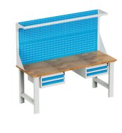 Stół warsztatowy z tablicą narzędziową i kontenerkami EN_1522_FP