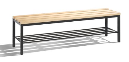 Ławka z półką na buty - szerokość 1500 mm CP 8051-010