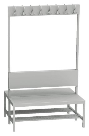 Ławka do szatni - szerokość 1000 mm LAV 10V2