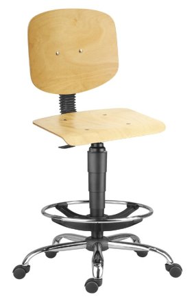 Krzesło warsztatowe typ 1290 L NOR - 3