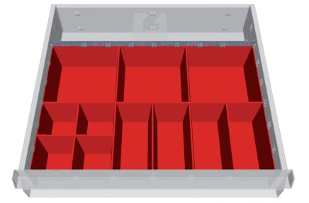 Wkładka rozdzielająca z tworzywa sztucznego 146-132A