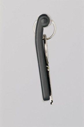 Brelok KEY CLIP - kolor czarny - 2