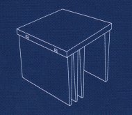 Wysuwana ramka do wieszania teczek Royal R