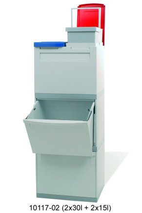 Zestaw koszy na śmieci ekomoduł 400x300 typ 143-67113