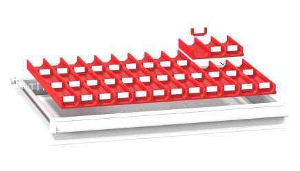 Plastikowa przegroda do szuflad ZD 36 x 27D