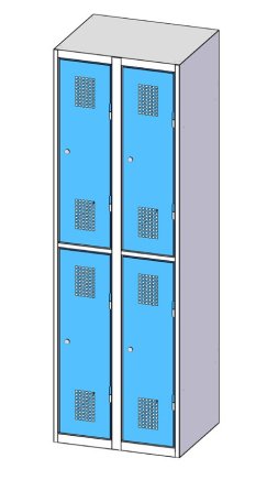Dzielona szafa XS54-18 - 5
