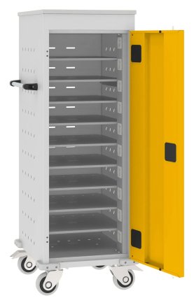 Wózek na laptopy – 10 przegródek WNL 110+ - 5