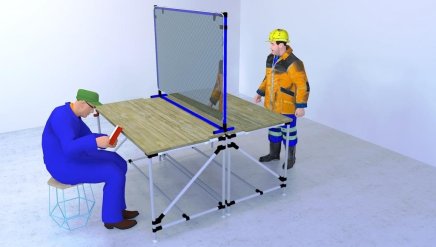 Osłona ochronna z pleksi z ramą - 3