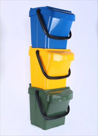 Kosze na śmieci Urba Plus 3 sztuki