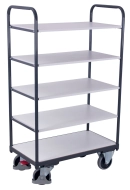 Wózek antystatyczny, 5 półek sw-500.259 (4 modele)